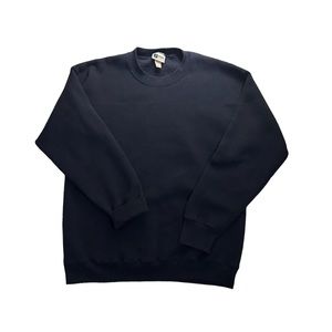 Vintage Navy Blue Crew Neck
